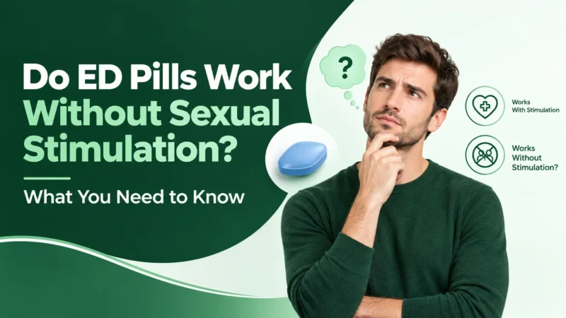 Do ED Pills Work Without Sexual Stimulation.