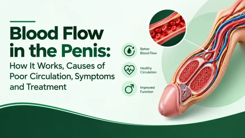 blood flow in the penis